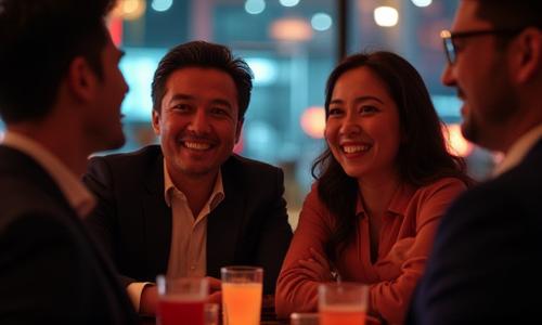 Profesional sibuk di Kuala Lumpur