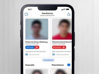 Antaramuka aplikasi pilihan kaburkan gambar profil yang memberi pengguna kawalan terhadap privasi.